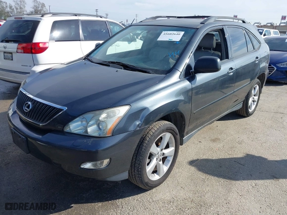 2007 Lexus RX 350 with VIN JTJGK31UX70001739, listed as a IAAI auction lot 41602640 with 185194 miles. Bid and sale history available at carsss.com. Image 19.