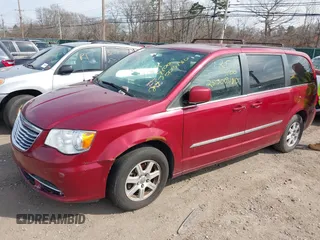2012 Chrysler Town & Country Touring with VIN 2C4RC1BG5CR400323, listed as a IAAI auction lot 41902471 with 999,999 mi miles. Bid and sale history available at carsss.com. Image 2.
