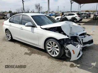 2018 BMW 3 Series 320i with VIN WBA8A9C5XJAH12605, listed as a Copart auction lot 53277105 with 78,833 mi miles and Salvage title. Bid and sale history available at DreamBid. Image 4.