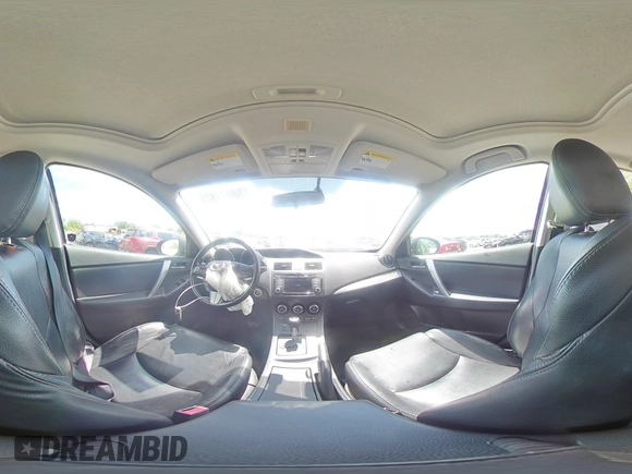 2013 Mazda 3 i Grand Touring with VIN JM1BL1M71D1806779, listed as a Copart auction lot 58071825 with 126,838 mi miles and Salvage title. Bid and sale history available at DreamBid. Image 14.