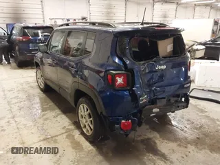 2020 Jeep Renegade Latitude with VIN ZACNJBBB6LPL35711, listed as a IAAI auction lot 41567345 with 48,614 mi miles. Bid and sale history available at carsss.com. Image 3.
