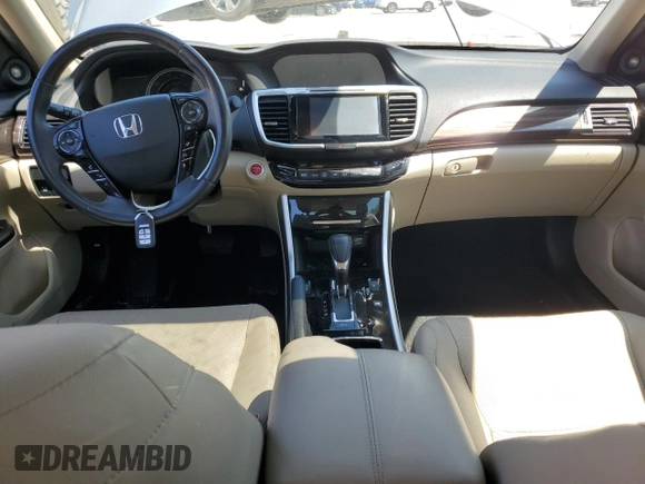 2017 Honda Accord Touring z VIN JHMCR6F77HC022211, wystawiony jako Copart lot #55593205 z przebiegiem 99 193 mil mil oraz Szkoda całkowita • Salvage title. Historia ofert i sprzedaży dostępna na DreamBid. Obrazek 8.