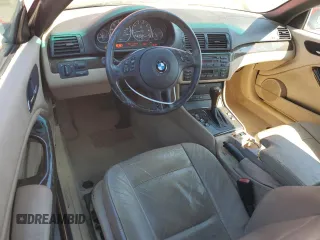 2002 BMW 3 Series 330Ci with VIN WBABS53422JU89428, listed as a Copart auction lot 47405845 with 127,895 mi miles and Salvage Title. Bid and sale history available at carsss.com. Image 8.