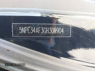 2016 Hyundai Sonata Sport with VIN 5NPE34AF3GH309904, listed as a IAAI auction lot 41811864 with 176,212 mi miles and . Bid and sale history available at DreamBid. Image 9.