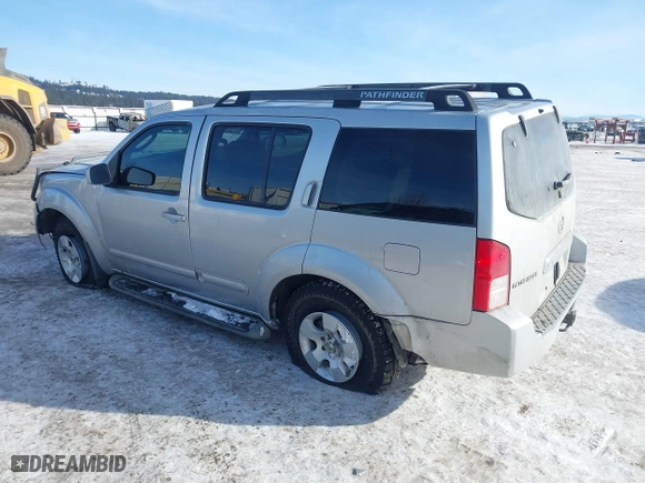 2006 Nissan Pathfinder SE with VIN 5N1AR18W06C649633, listed as a IAAI auction lot 41577009 with 137,557 mi miles. Bid and sale history available at carsss.com. Image 3.