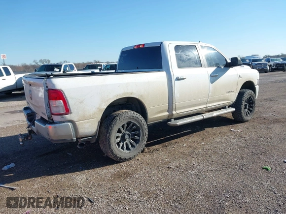 2019 Ram 2500 Big Horn with VIN 3C6UR5DL9KG625821, listed as a IAAI auction lot 41762226 with 190,255 mi miles and . Bid and sale history available at DreamBid. Image 4.