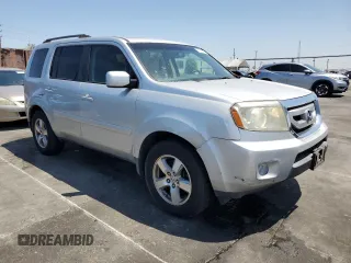 2009 Honda Pilot EX-L with VIN 5FNYF48649B028206, listed as a Copart auction lot 54773965 with 167,134 mi miles and Salvage Title. Bid and sale history available at carsss.com. Image 4.