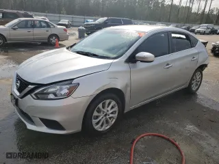 2019 Nissan Sentra S with VIN 3N1AB7AP6KY343765, listed as a Copart auction lot 48856355 with 160,230 mi miles and Salvage Title. Bid and sale history available at carsss.com. Image 1.