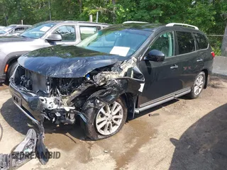 2015 Nissan Pathfinder Platinum z VIN 5N1AR2MM7FC707876, wystawiony jako IAAI lot #42255193 z przebiegiem 144 051 mil mil oraz . Historia ofert i sprzedaży dostępna na DreamBid. Obrazek 18.