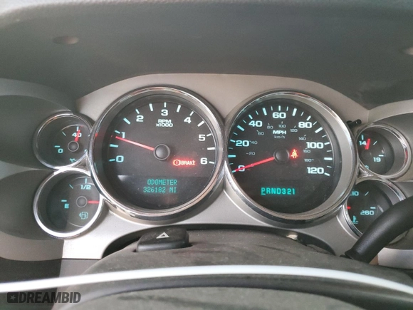2007 Chevrolet Silverado 1500 LTZ with VIN 1GCEK19J67Z628104, listed as a Copart auction lot 86079934 with 326,182 mi miles and Salvage Title. Bid and sale history available at carsss.com. Image 9.