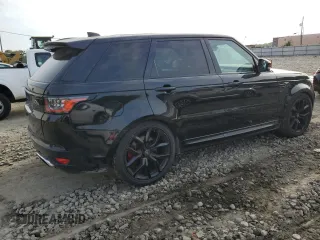 2020 Land Rover Range Rover Sport SVR with VIN SALWZ2RE0LA709321, listed as a Copart auction lot 62806954 with 61,821 mi miles and Salvage Title. Bid and sale history available at carsss.com. Image 3.