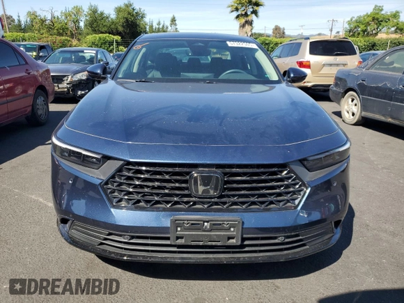 2023 Honda Accord EX-L with VIN 1HGCY2F63PA047073, listed as a Copart auction lot 57322505 with 16,436 mi miles and Salvage title. Bid and sale history available at DreamBid. Image 5.