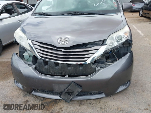 2015 Toyota Sienna LE AAS with VIN 5TDKK3DC8FS531431, listed as a IAAI auction lot 42372601 with 63,633 mi miles and . Bid and sale history available at DreamBid. Image 18.