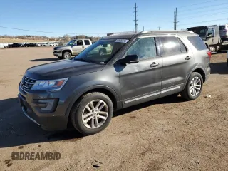 2017 Ford Explorer XLT with VIN 1FM5K7DH5HGD36539, listed as a Copart auction lot 88636675 with 107,709 mi miles and Salvage Title. Bid and sale history available at carsss.com. Image 1.
