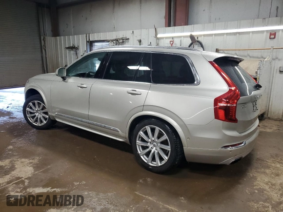 2017 Volvo XC90 Inscription with VIN YV4A22PL0H1150106, listed as a Copart auction lot 50368915 with 46,963 mi miles and Salvage Title. Bid and sale history available at carsss.com. Image 2.