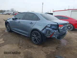 2023 Toyota Corolla SE with VIN 5YFS4MCE8PP147341, listed as a IAAI auction lot 42023921 with 28,867 mi miles and . Bid and sale history available at DreamBid. Image 3.