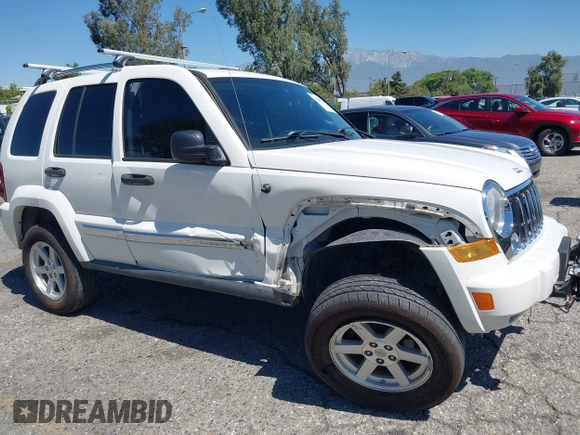 2006 Jeep Liberty Limited z VIN 1J4GL58K56W183758, wystawiony jako IAAI lot #42690220 z przebiegiem 76 067 mil mil oraz . Historia ofert i sprzedaży dostępna na DreamBid. Obrazek 6.