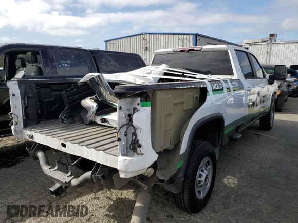 2021 Chevrolet Silverado 3500HD LT with VIN 1GC4YTEYXMF295945, listed as a Copart auction lot 74179534 with 43,064 mi miles and Salvage Title. Bid and sale history available at carsss.com. Image 3.