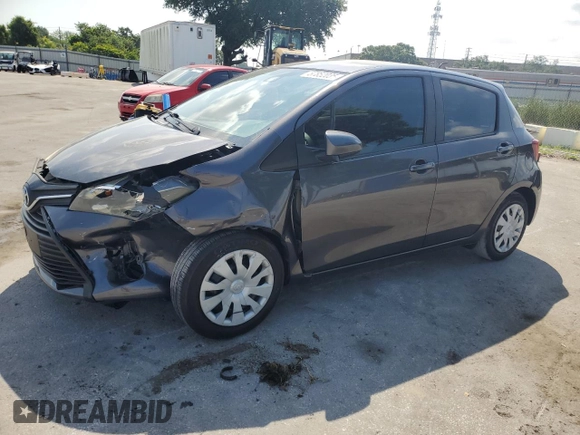 2017 Toyota Yaris L z VIN VNKKTUD31HA078456, wystawiony jako Copart lot #57852035 z przebiegiem 84 263 mil mil oraz Szkoda całkowita • Salvage title. Historia ofert i sprzedaży dostępna na DreamBid. Obrazek 1.