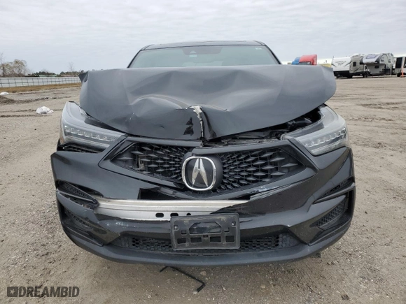2020 Acura RDX w/A-Spec Pkg with VIN 5J8TC2H60LL004434, listed as a Copart auction lot 89352055 with 93,603 mi miles and Salvage Title. Bid and sale history available at carsss.com. Image 5.