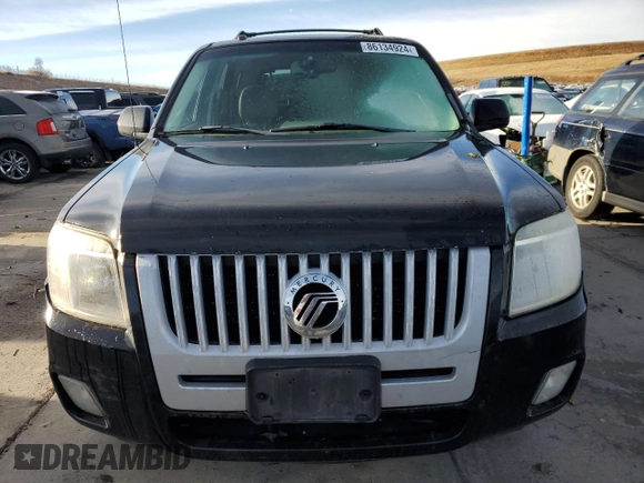2008 Mercury Mariner with VIN 4M2CU39H48KJ06277, listed as a Copart auction lot 86134924 with 170,917 mi miles and Salvage title. Bid and sale history available at DreamBid. Image 5.