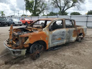 2022 Nissan Titan S с VIN 1N6AA1EE7NN107579, выставлен на аукционе Copart как лот 46212545 с пробегом Не указан миль и На запчасти • Non repairable. История ставок и продаж доступна на DreamBid. Изображение 1.