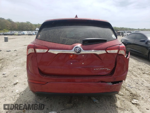 2019 Buick Envision Essence with VIN LRBFX2SA3KD013908, listed as a Copart auction lot 54554105 with 45,871 mi miles and Salvage Title. Bid and sale history available at carsss.com. Image 6.