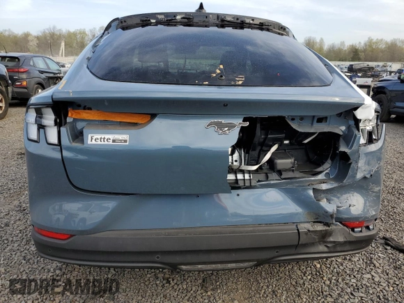 2024 Ford Mustang Mach-E Select with VIN 3FMTK1SU8RMA18880, listed as a Copart auction lot 53863165 with 8,388 mi miles and Salvage title. Bid and sale history available at DreamBid. Image 6.