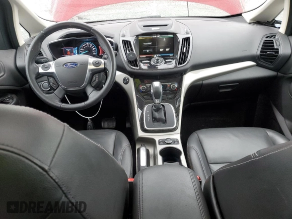 2015 Ford C-Max SEL with VIN 1FADP5BUXFL116071, listed as a Copart auction lot 52123455 with 66,719 mi miles and Salvage Title. Bid and sale history available at carsss.com. Image 8.