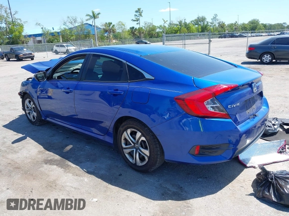 2018 Honda Civic LX with VIN 19XFC2F54JE027744, listed as a IAAI auction lot 42038398 with 119,250 mi miles and . Bid and sale history available at DreamBid. Image 3.