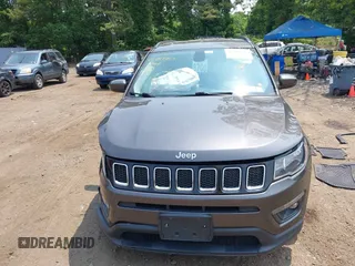 2019 Jeep Compass Altitude with VIN 3C4NJDBB1KT734970, listed as a IAAI auction lot 42483357 with 59,425 mi miles and . Bid and sale history available at DreamBid. Image 12.