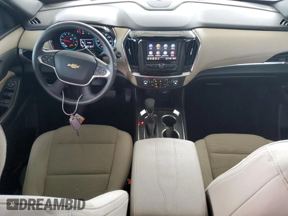 2022 Chevrolet Traverse LS with VIN 1GNERFKW2NJ101369, listed as a Copart auction lot 51094465 with 60,204 mi miles and Salvage Title. Bid and sale history available at carsss.com. Image 8.