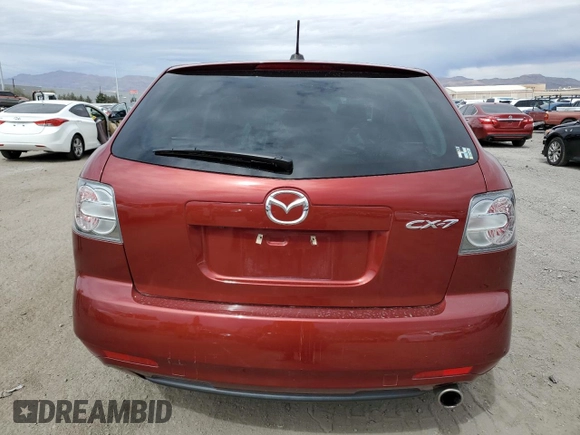 2011 Mazda CX-7 i Touring with VIN JM3ER2C53B0354894, listed as a Copart auction lot 46718225 with 78,314 mi miles and Salvage Title. Bid and sale history available at carsss.com. Image 6.