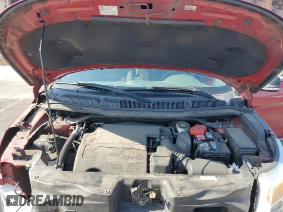 2013 Ford Explorer XLT with VIN 1FM5K7D88DGB53582, listed as a Copart auction lot 55087565 with 183,503 mi miles and Salvage Title. Bid and sale history available at carsss.com. Image 12.