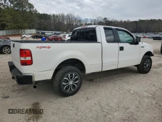 2006 Ford F-150 STX with VIN 1FTRX14WX6NA86887, listed as a Copart auction lot 89244855 with 227,244 mi miles and Salvage Title. Bid and sale history available at carsss.com. Image 3.