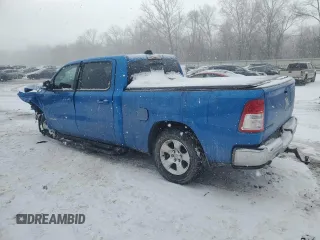 2021 Ram 1500 Big Horn z VIN 1C6SRFMTXMN617332, wystawiony jako Copart lot #46398695 z przebiegiem 42 656 mil mil oraz Szkoda całkowita • Salvage title. Historia ofert i sprzedaży dostępna na DreamBid. Obrazek 2.