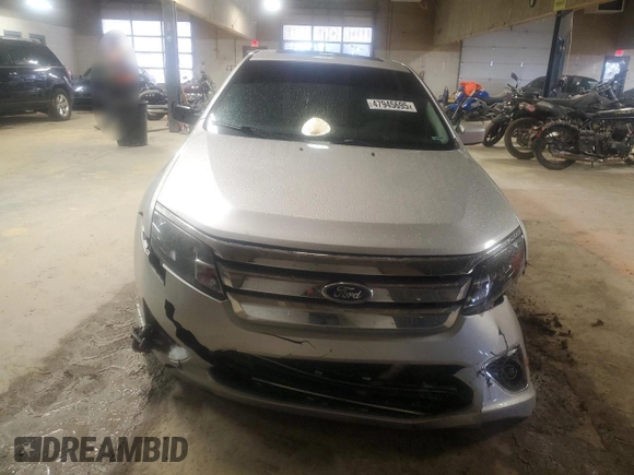 2012 Ford Fusion SEL with VIN 3FAHP0JA7CR106042, listed as a Copart auction lot 47945695 with 88,751 mi miles and Clean Title. Bid and sale history available at carsss.com. Image 5.