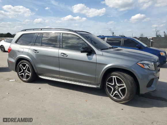 2017 Mercedes-Benz GLS with VIN 4JGDF7DE4HA930869, listed as a Copart auction lot 49128775 with 109,768 mi miles and Clean Title. Bid and sale history available at carsss.com. Image 4.