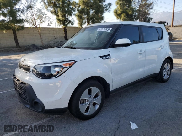 2016 Kia Soul with VIN KNDJN2A29G7324633, listed as a Copart auction lot 47870725 with 97,701 mi miles and Salvage Title. Bid and sale history available at carsss.com. Image 1.