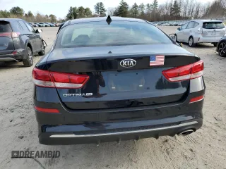 2020 Kia Optima LX with VIN 5XXGT4L37LG436947, listed as a Copart auction lot 48415885 with 19,325 mi miles and Salvage Title. Bid and sale history available at carsss.com. Image 6.