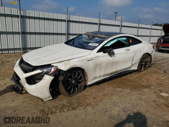 2015 Mercedes-Benz S-Class S 63 AMG with VIN WDDXJ7JB5FA008320, listed as a Copart auction lot 61063434 with 85,838 mi miles and Salvage Title. Bid and sale history available at carsss.com. Image 1.