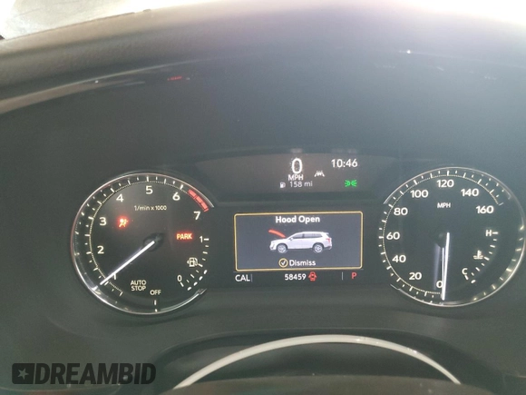 2020 Cadillac XT6 FWD Premium Luxury with VIN 1GYKPCRS8LZ149860, listed as a Copart auction lot 61108985 with 58,459 mi miles and Salvage title. Bid and sale history available at DreamBid. Image 9.