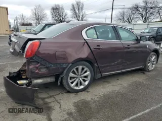2010 Lincoln MKS with VIN 1LNHL9DR4AG605716, listed as a Copart auction lot 49903275 with 162,596 mi miles and Salvage Title. Bid and sale history available at DreamBid. Image 3.