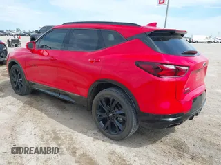 2020 Chevrolet Blazer RS z VIN 3GNKBERS6LS669334, wystawiony jako IAAI lot #41892442 z przebiegiem 90 196 mil mil oraz . Historia ofert i sprzedaży dostępna na DreamBid. Obrazek 3.