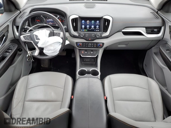 2019 GMC Terrain SLT with VIN 3GKALPEX5KL350423, listed as a Copart auction lot 50354785 with 48,438 mi miles and Clean Title. Bid and sale history available at carsss.com. Image 8.