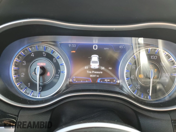 2021 Chrysler 300 S with VIN 2C3CCABG4MH536976, listed as a Copart auction lot 46870125 with 86,347 mi miles and Salvage Title. Bid and sale history available at DreamBid. Image 9.
