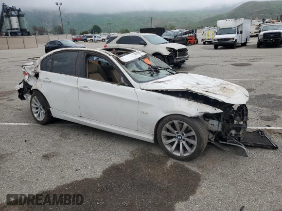 2011 BMW 3 Series 328i with VIN WBAPH5G51BNM83488, listed as a Copart auction lot 50737805 with Not Provided miles and Non Repairable. Bid and sale history available at carsss.com. Image 4.