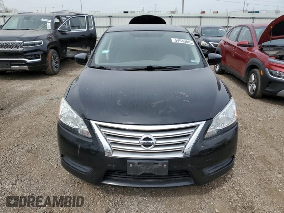 2013 Nissan Sentra S with VIN 3N1AB7APXDL690774, listed as a Copart auction lot 54633645 with 83,364 mi miles and Clean Title. Bid and sale history available at DreamBid. Image 5.