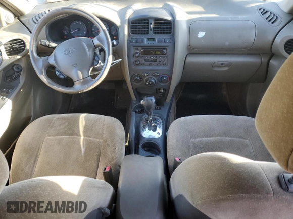 2004 Hyundai Santa Fe GLS with VIN KM8SC73D94U722035, listed as a Copart auction lot 74596014 with 122,920 mi miles and Salvage Title. Bid and sale history available at carsss.com. Image 8.
