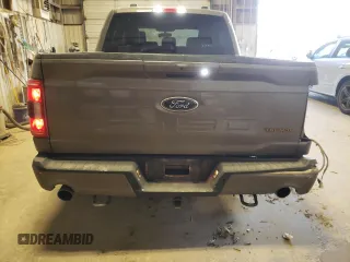 2023 Ford F-150 XL with VIN 1FTEW1E81PFB44320, listed as a Copart auction lot 78234334 with 37,499 mi miles and Salvage Title. Bid and sale history available at carsss.com. Image 6.